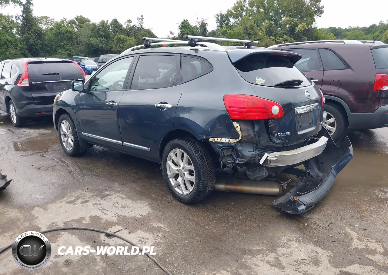 2013 Nissan Rogue Sv W-Sl Pkg VIN:JN8AS5MV9DW102163 - 3