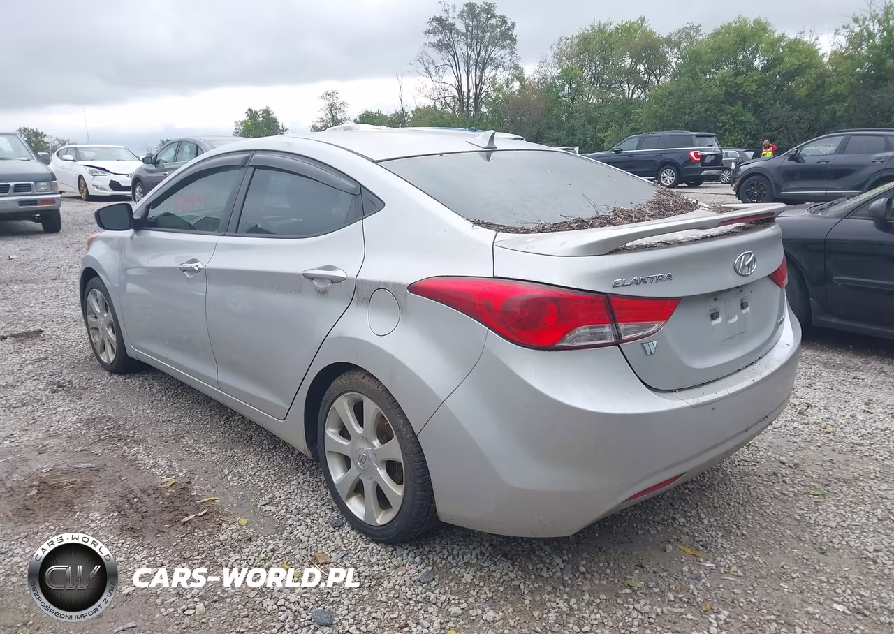 2013 Hyundai Elantra Limited VIN:KMHDH4AE9DU865250 - 3