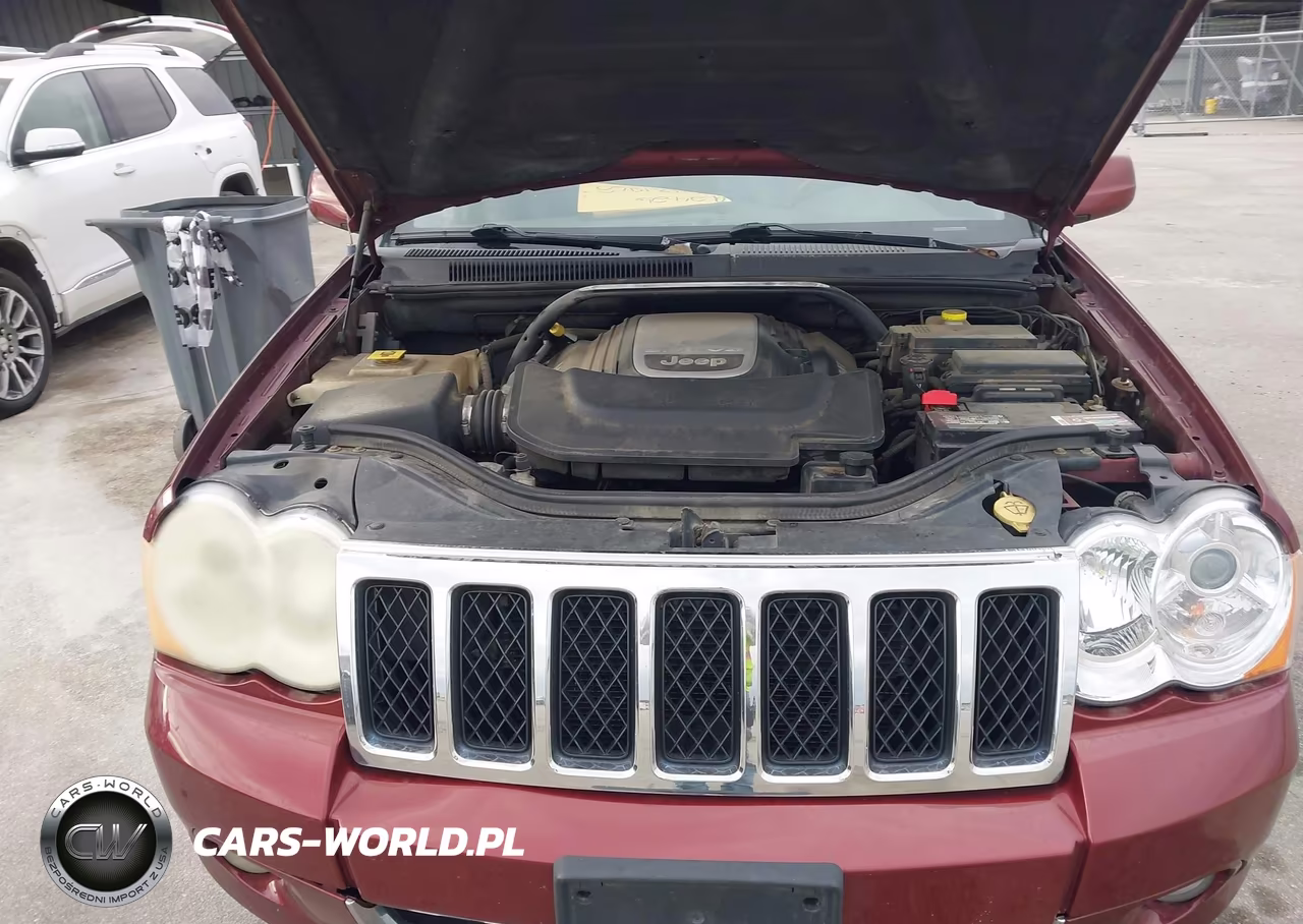 2008 Jeep Grand Cherokee Overland VIN:1J8HR68228C181428 - 10