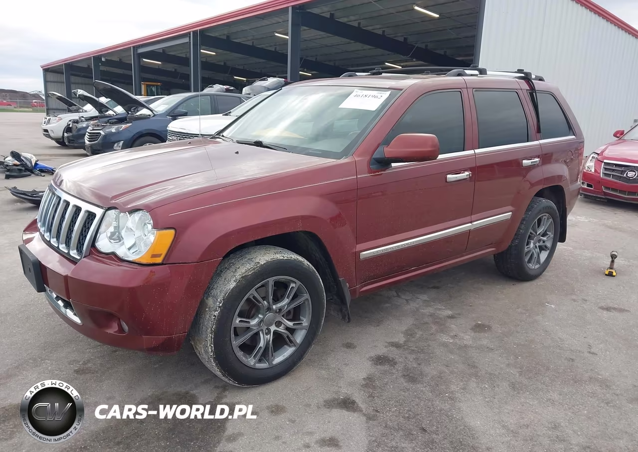 2008 Jeep Grand Cherokee Overland VIN:1J8HR68228C181428 - 2