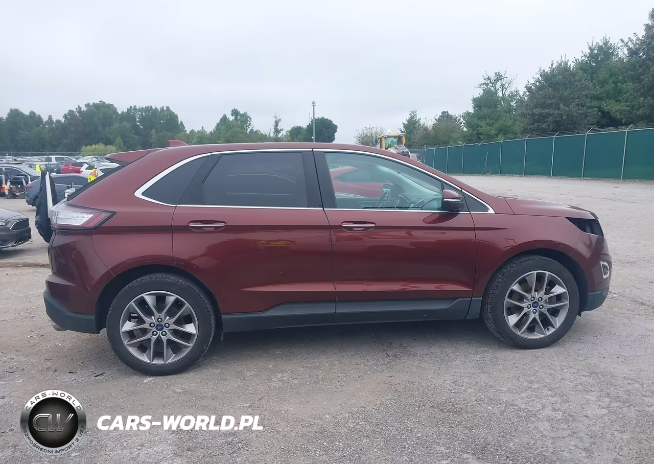 2015 Ford Edge Titanium VIN:2FMTK3K84FBB99441 - 14