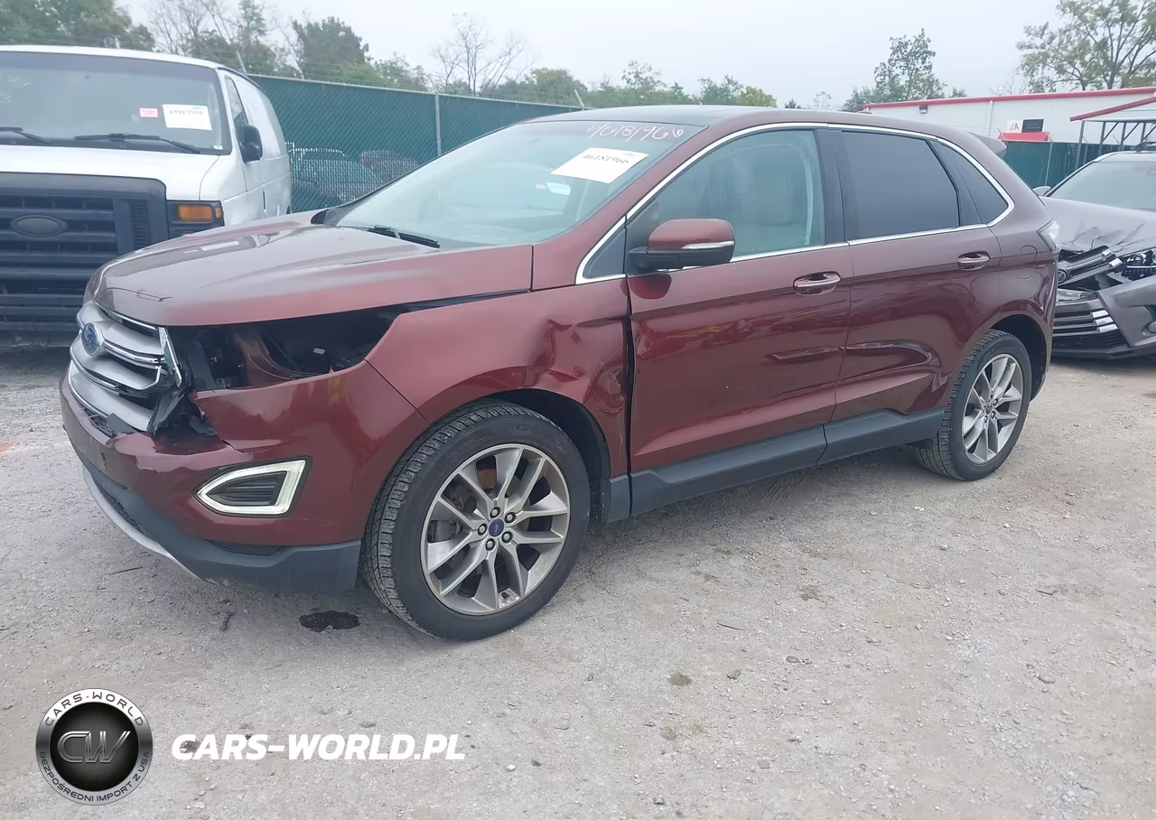 2015 Ford Edge Titanium VIN:2FMTK3K84FBB99441 - 2