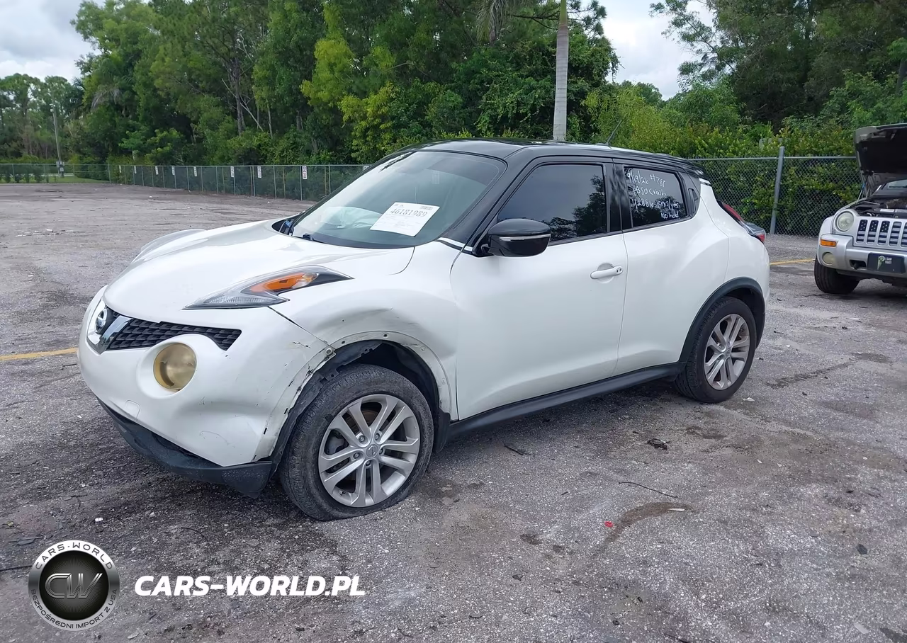 2015 Nissan Juke Sv VIN:JN8AF5MRXFT505497 - 2