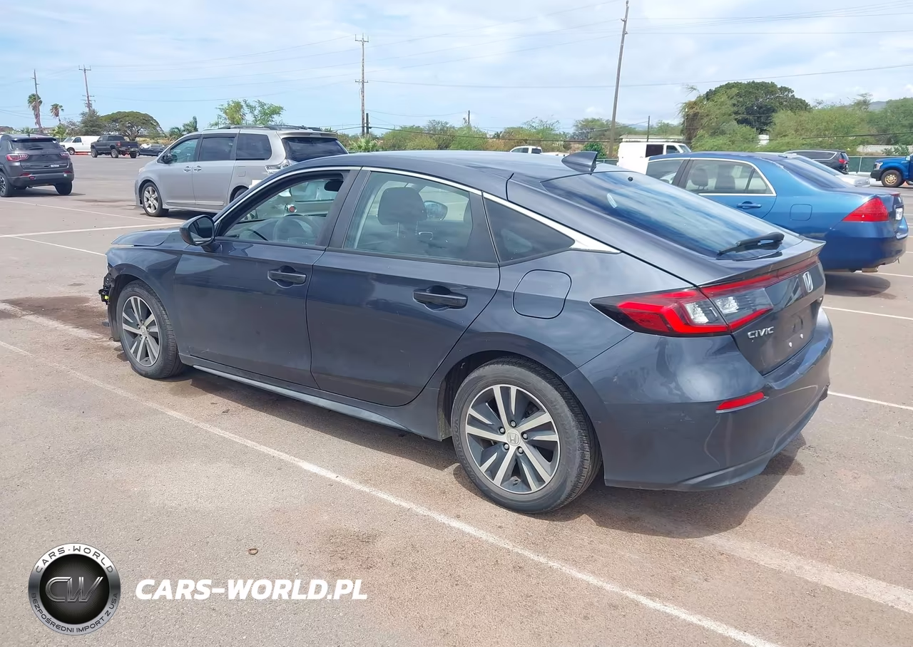 2024 Honda Civic Lx VIN:19XFL2H55RE021587 - 3