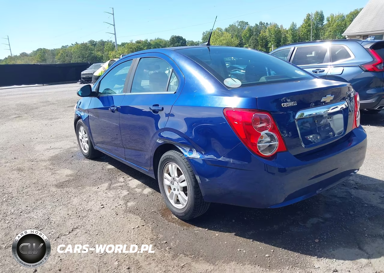 2013 Chevrolet Sonic Lt Auto VIN:1G1JC5SGXD4151096 - 3