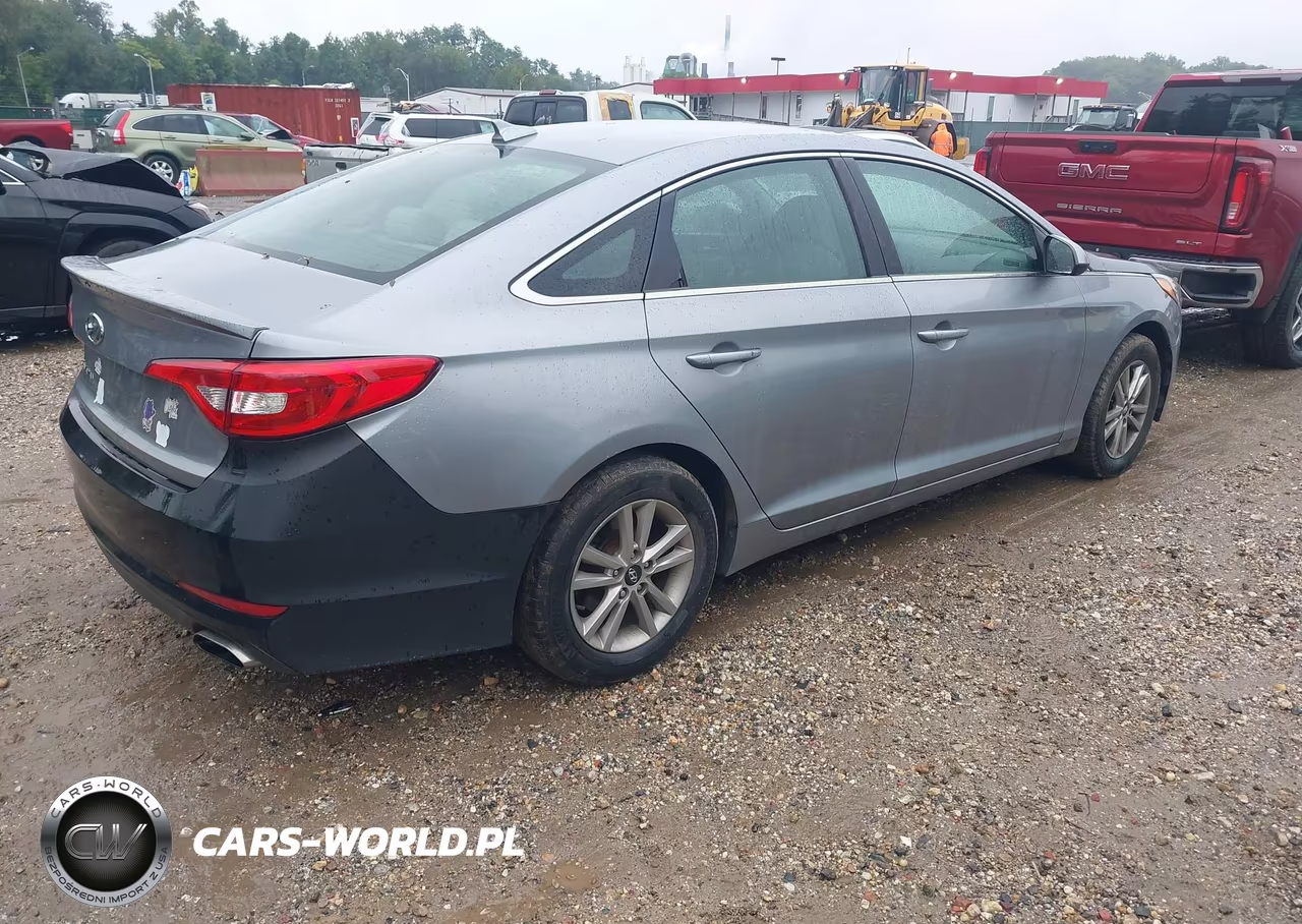 2017 Hyundai Sonata Se VIN:5NPE24AF6HH492588 - 4