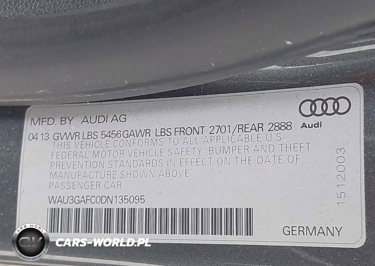 2013 Audi A7 3.0T Premium VIN:WAU3GAFC0DN135095 - 9