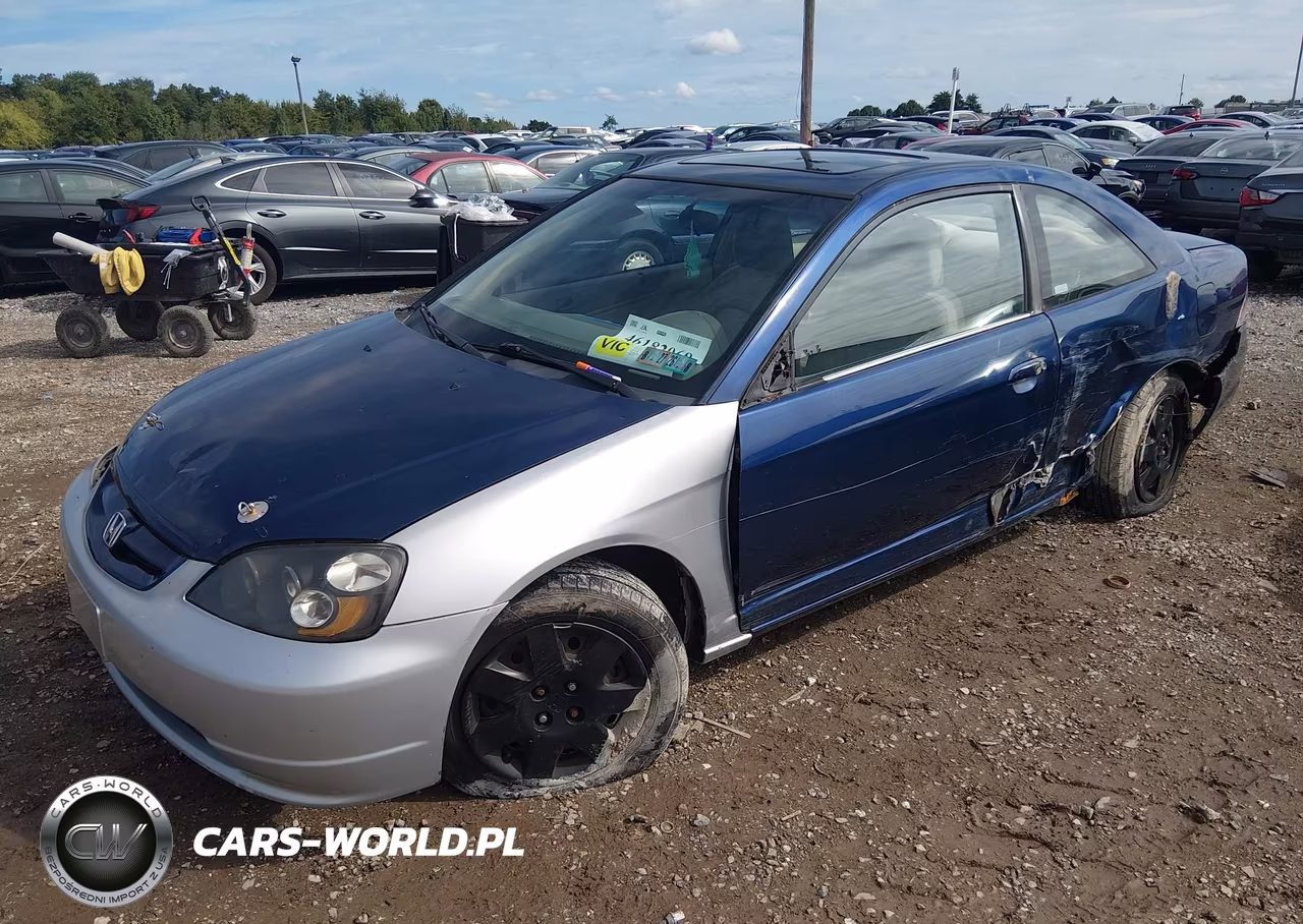 2001 Honda Civic Ex VIN:1HGEM22961L079242 - 2