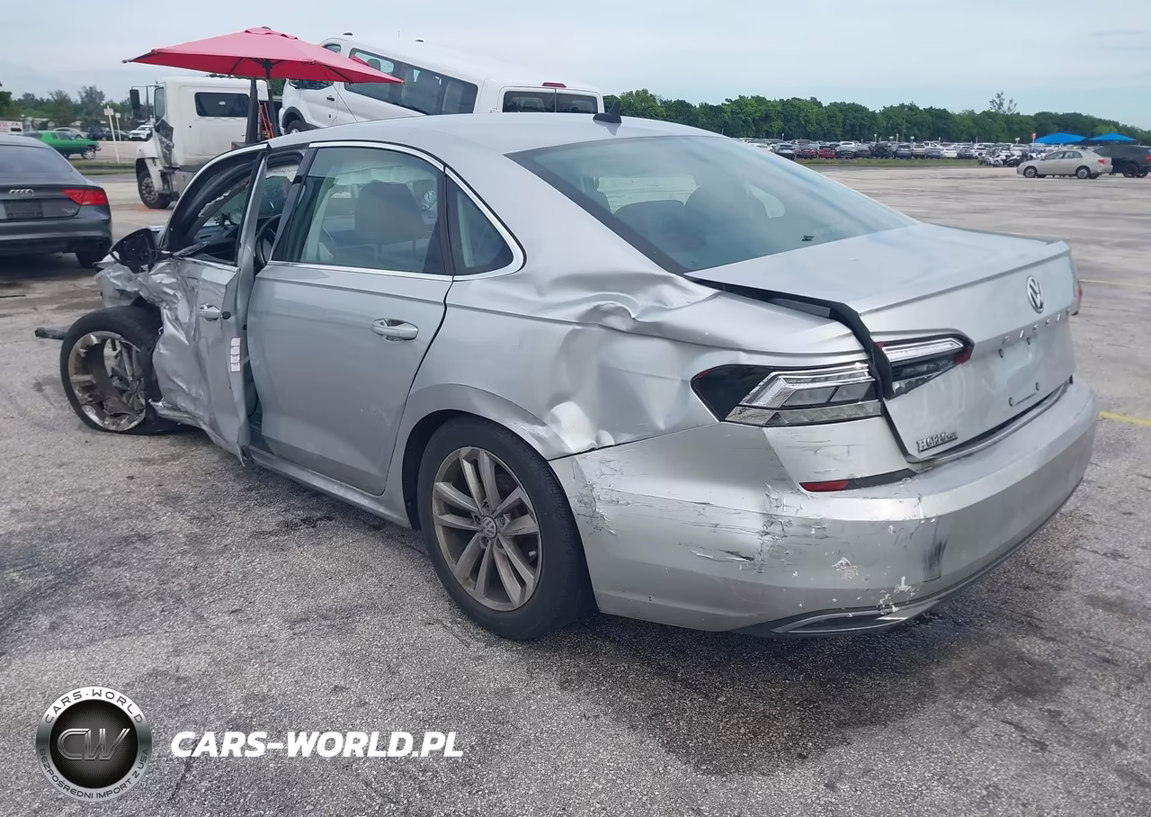 2020 Volkswagen Passat 2.0T Se VIN:1VWSA7A34LC004981 - 3