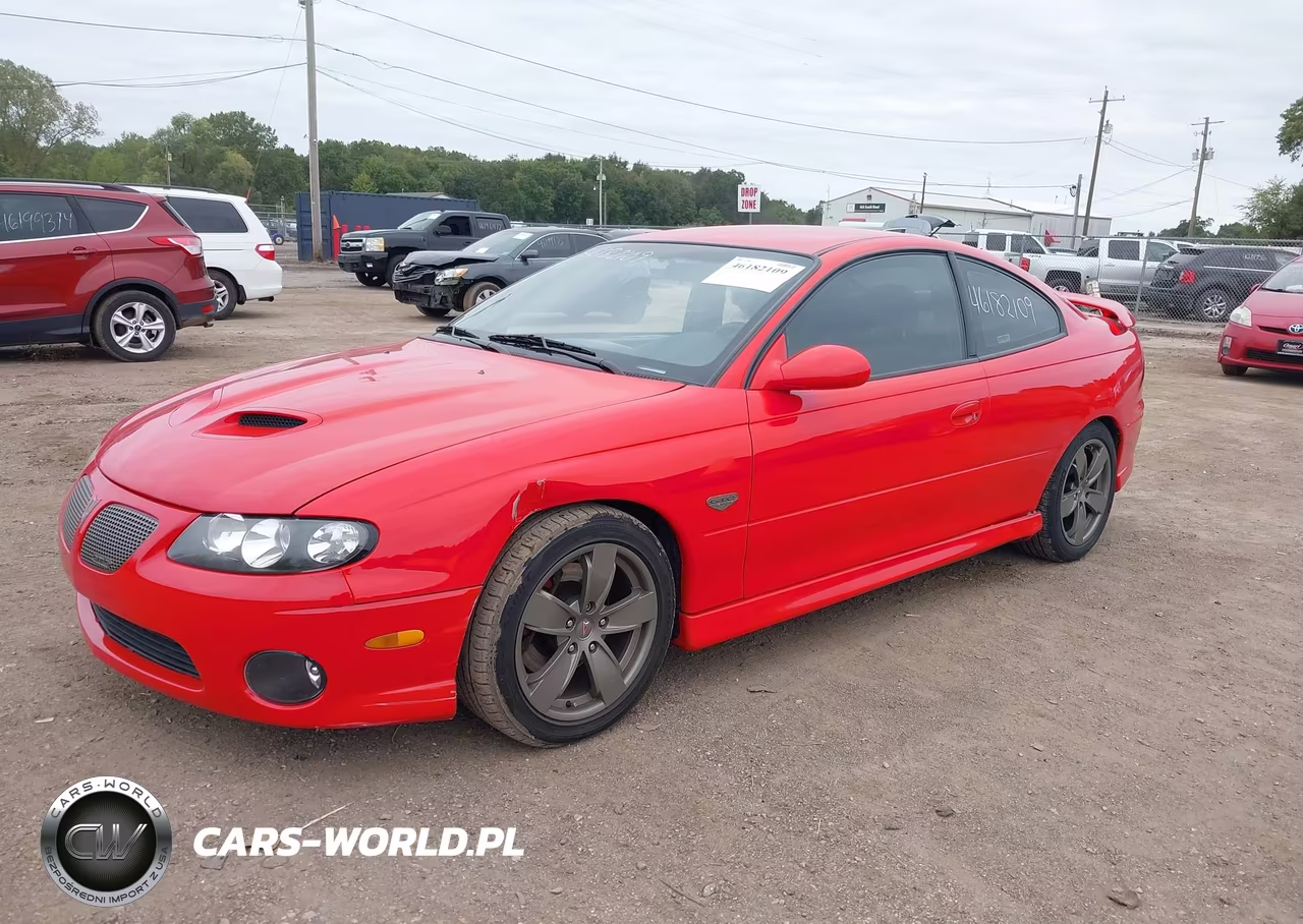 2005 Pontiac Gto VIN:6G2VX12U95L348674 - 2
