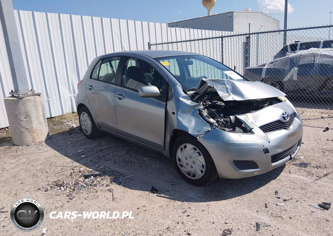 2010 Toyota Yaris VIN:JTDKT4K34A5282646 - 1