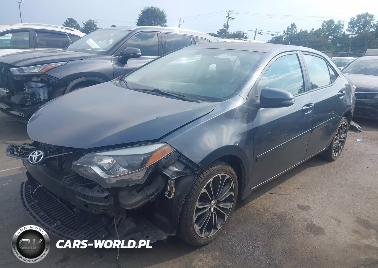 2015 Toyota Corolla S Plus VIN:5YFBURHE4FP313780 - 2