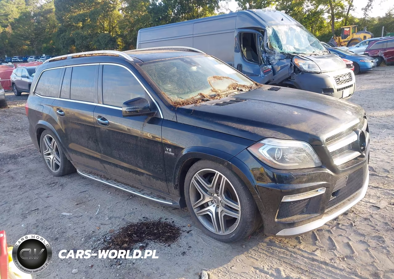 2014 Mercedes-Benz Gl 63 Amg 4Matic VIN:4JGDF7EE5EA323096 - 1
