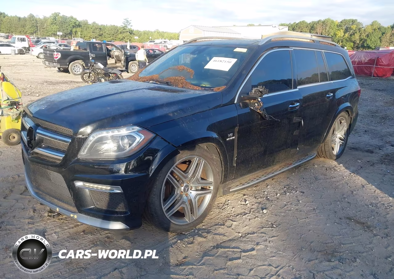 2014 Mercedes-Benz Gl 63 Amg 4Matic VIN:4JGDF7EE5EA323096 - 2