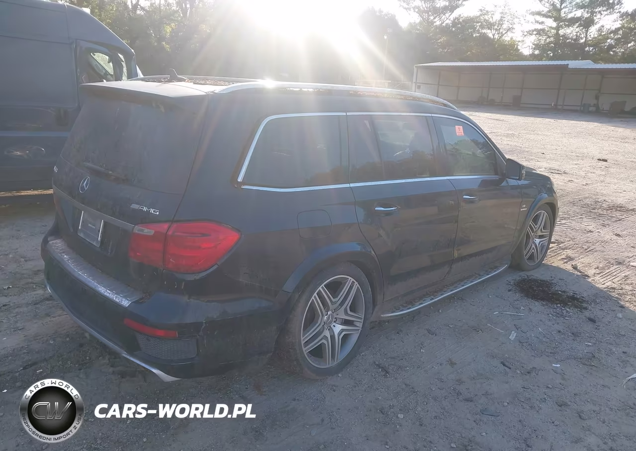 2014 Mercedes-Benz Gl 63 Amg 4Matic VIN:4JGDF7EE5EA323096 - 4