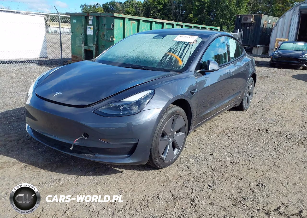 2023 Tesla Model 3 Long Range Dual Motor All-Wheel Drive VIN:5YJ3E1EB8PF616491 - 2