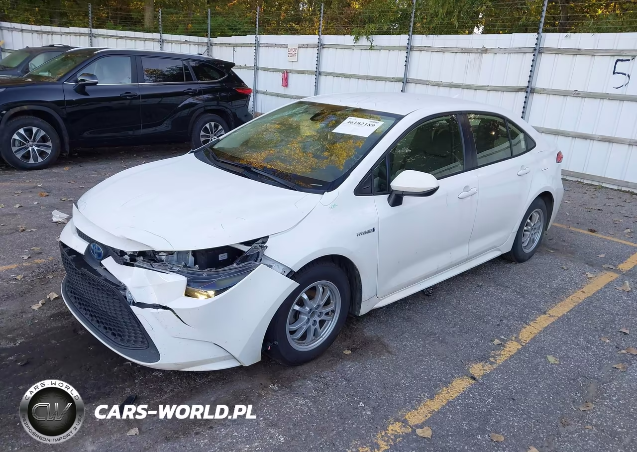 2021 Toyota Corolla Hybrid Le VIN:JTDEAMDE6MJ033312 - 2