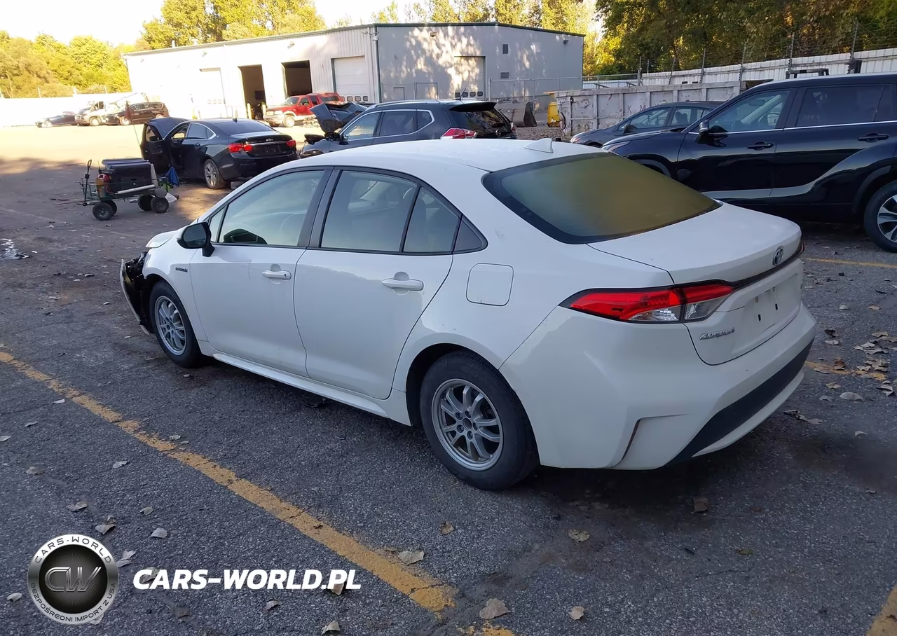 2021 Toyota Corolla Hybrid Le VIN:JTDEAMDE6MJ033312 - 3