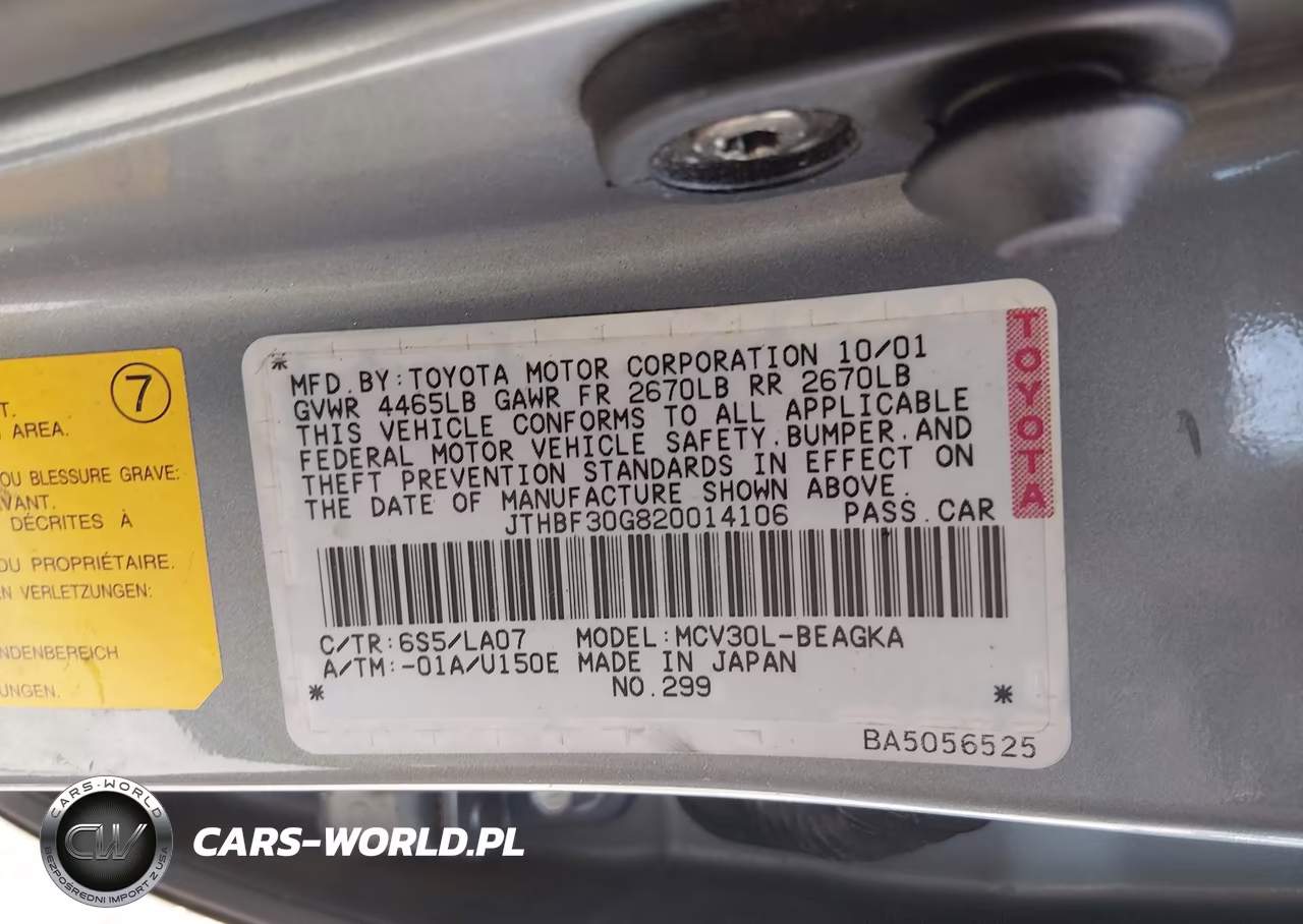 2002 Lexus Es 300 VIN:JTHBF30G820014106 - 9