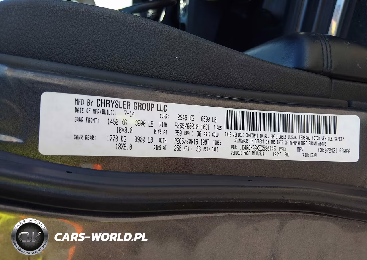 2014 Dodge Durango Sxt VIN:1C4RDHAGXEC590445 - 9