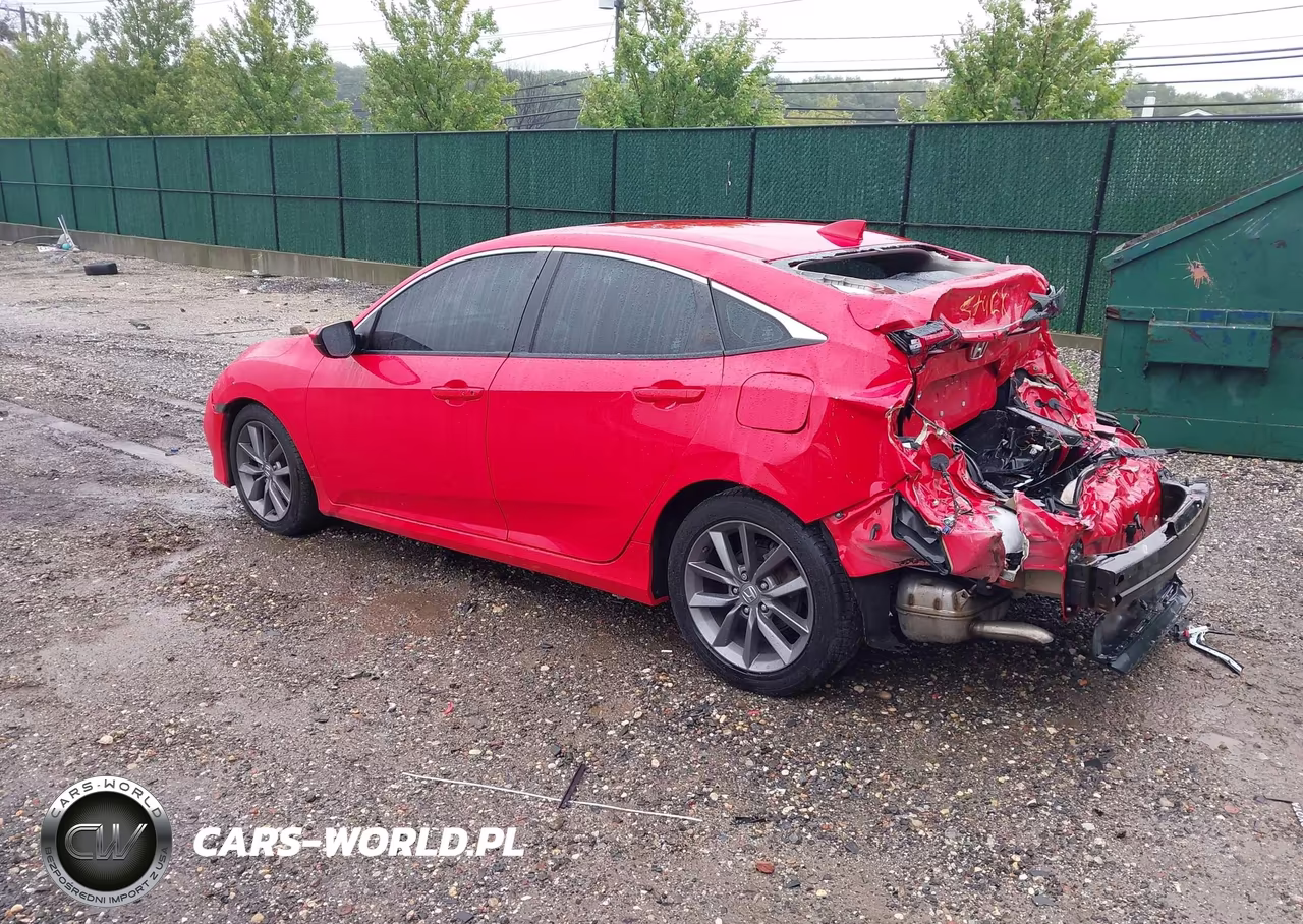 2020 Honda Civic Ex-L VIN:2HGFC1F71LH682626 - 3