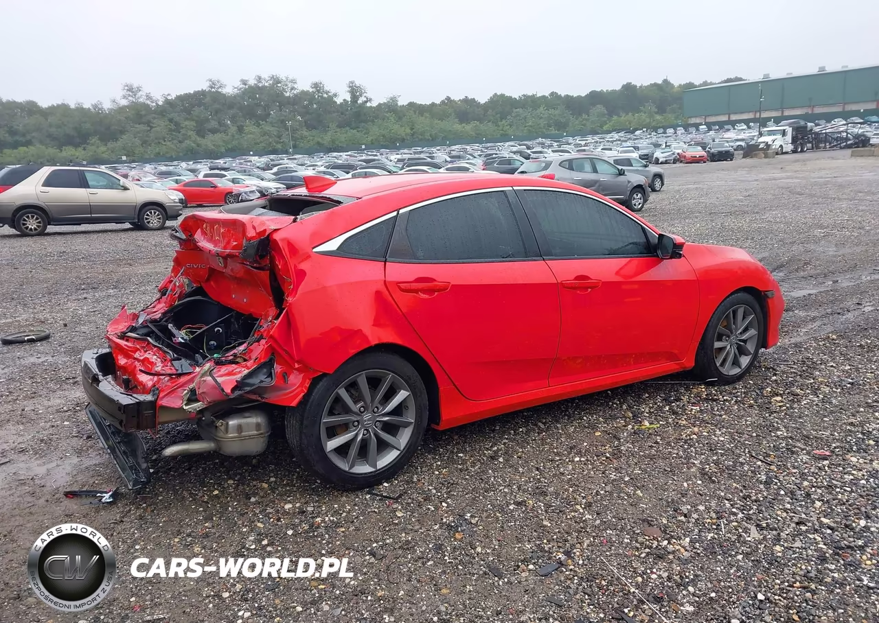 2020 Honda Civic Ex-L VIN:2HGFC1F71LH682626 - 4