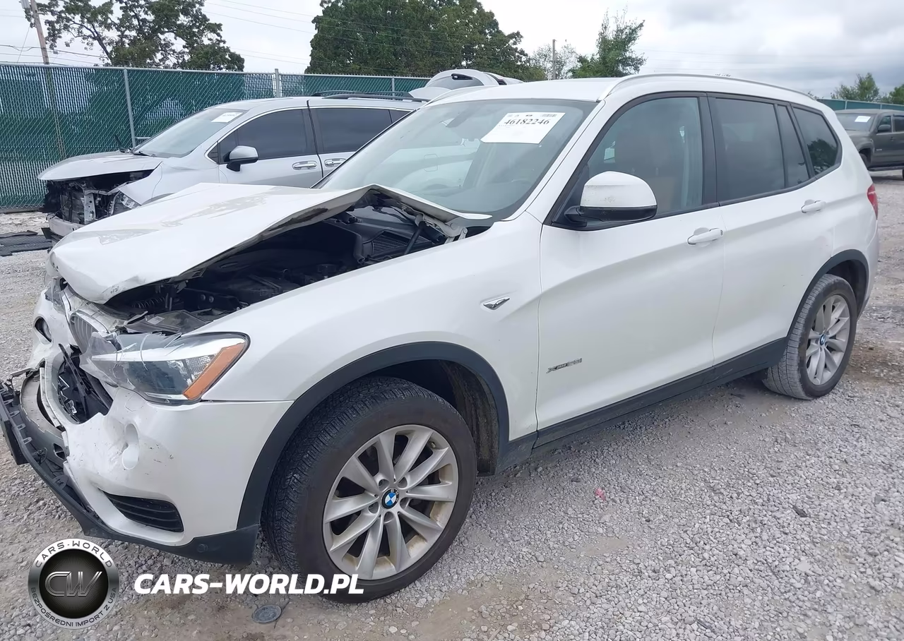 2016 BMW X3 xDrive28I VIN:5UXWX9C54G0D66962 - 2