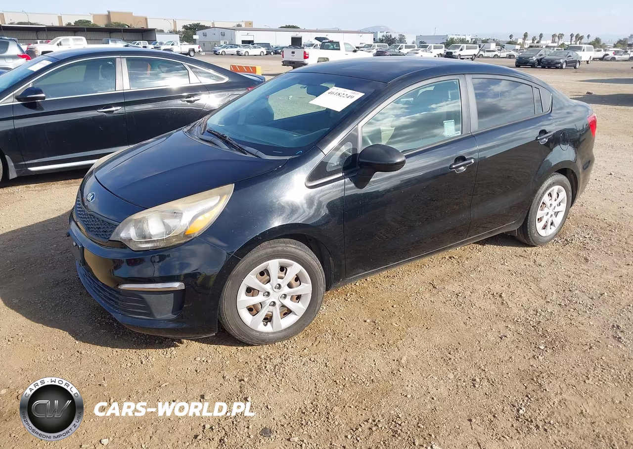 2016 Kia Rio Lx VIN:KNADM4A31G6555176 - 2