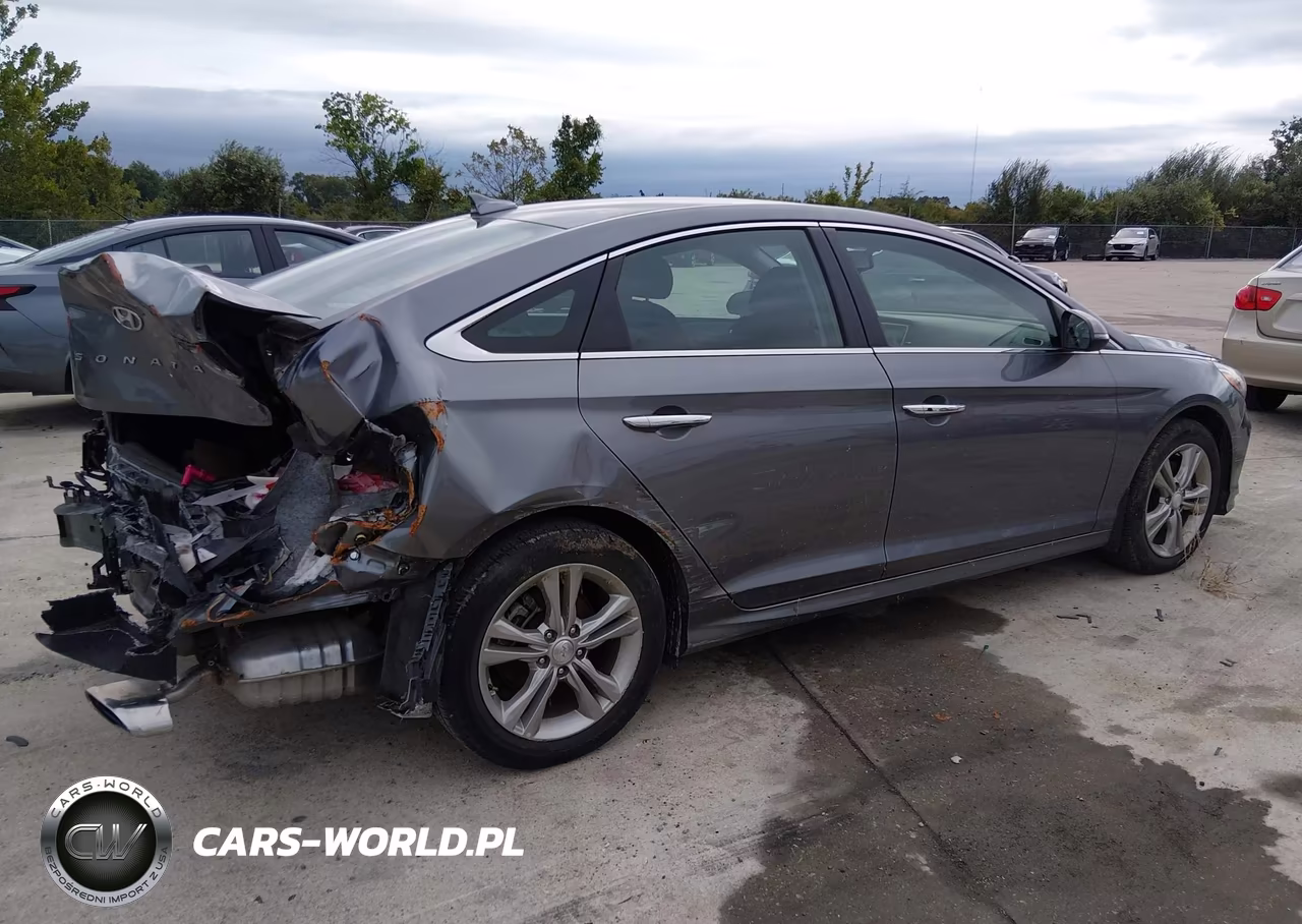 2018 Hyundai Sonata Sel+ VIN:5NPE34AF3JH713681 - 4