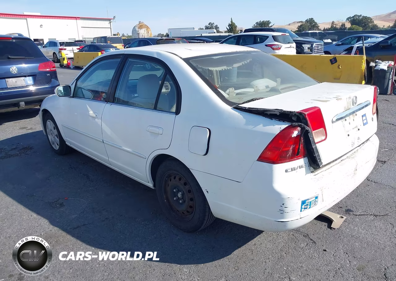 2001 Honda Civic Ex VIN:2HGES25791H610138 - 3