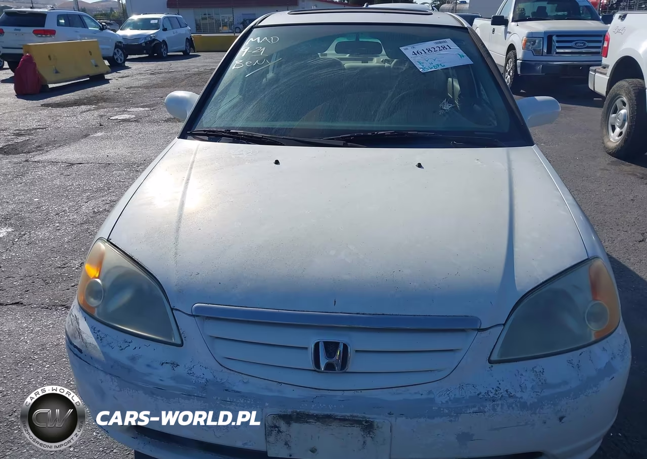 2001 Honda Civic Ex VIN:2HGES25791H610138 - 6