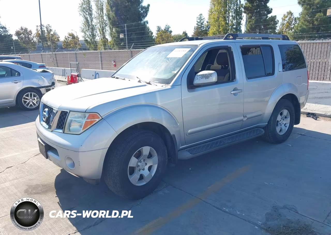 2005 Nissan Pathfinder Se VIN:5N1AR18W85C768142 - 2