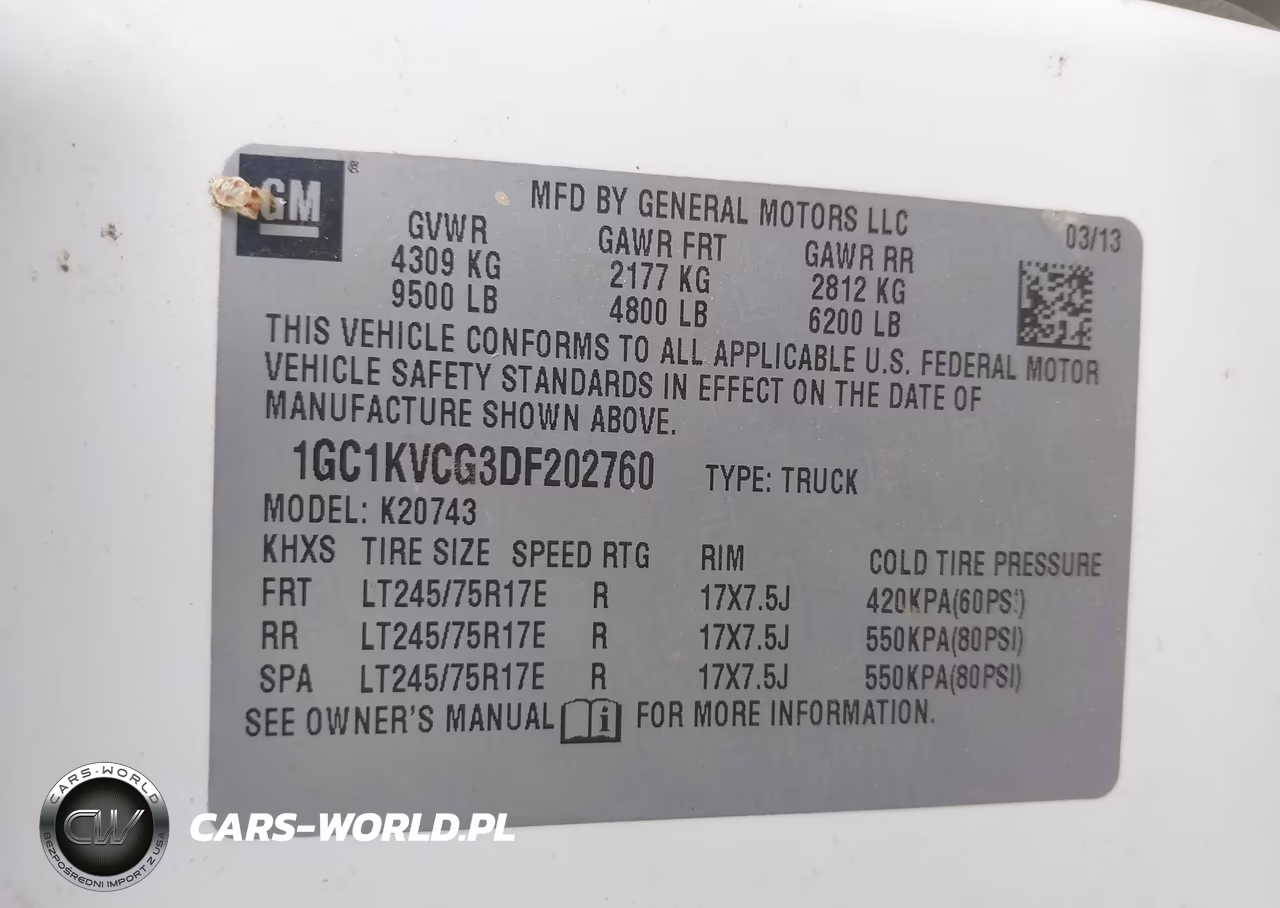 2013 Chevrolet Silverado 2500Hd Work Truck VIN:1GC1KVCG3DF202760 - 9