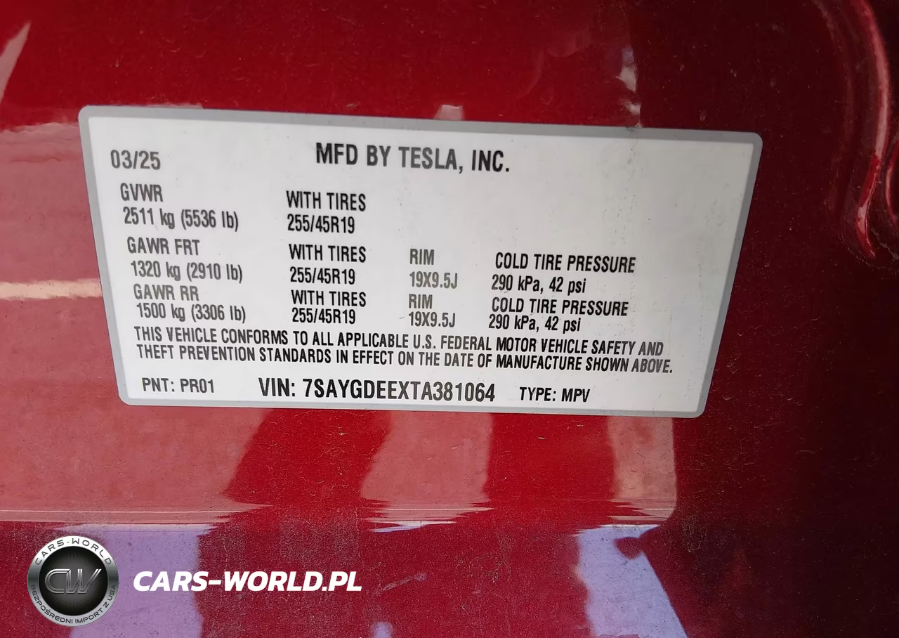 2026 Tesla Model Y All-Wheel Drive-Long Range Launch Series-Premium All-Wheel Drive VIN:7SAYGDEEXTA381064 - 9