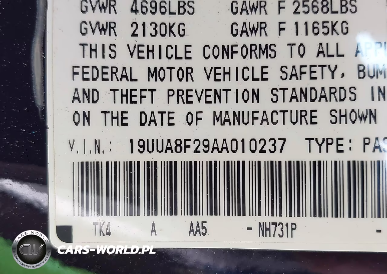 2010 Acura Tl 3.5 VIN:19UUA8F29AA010237 - 9