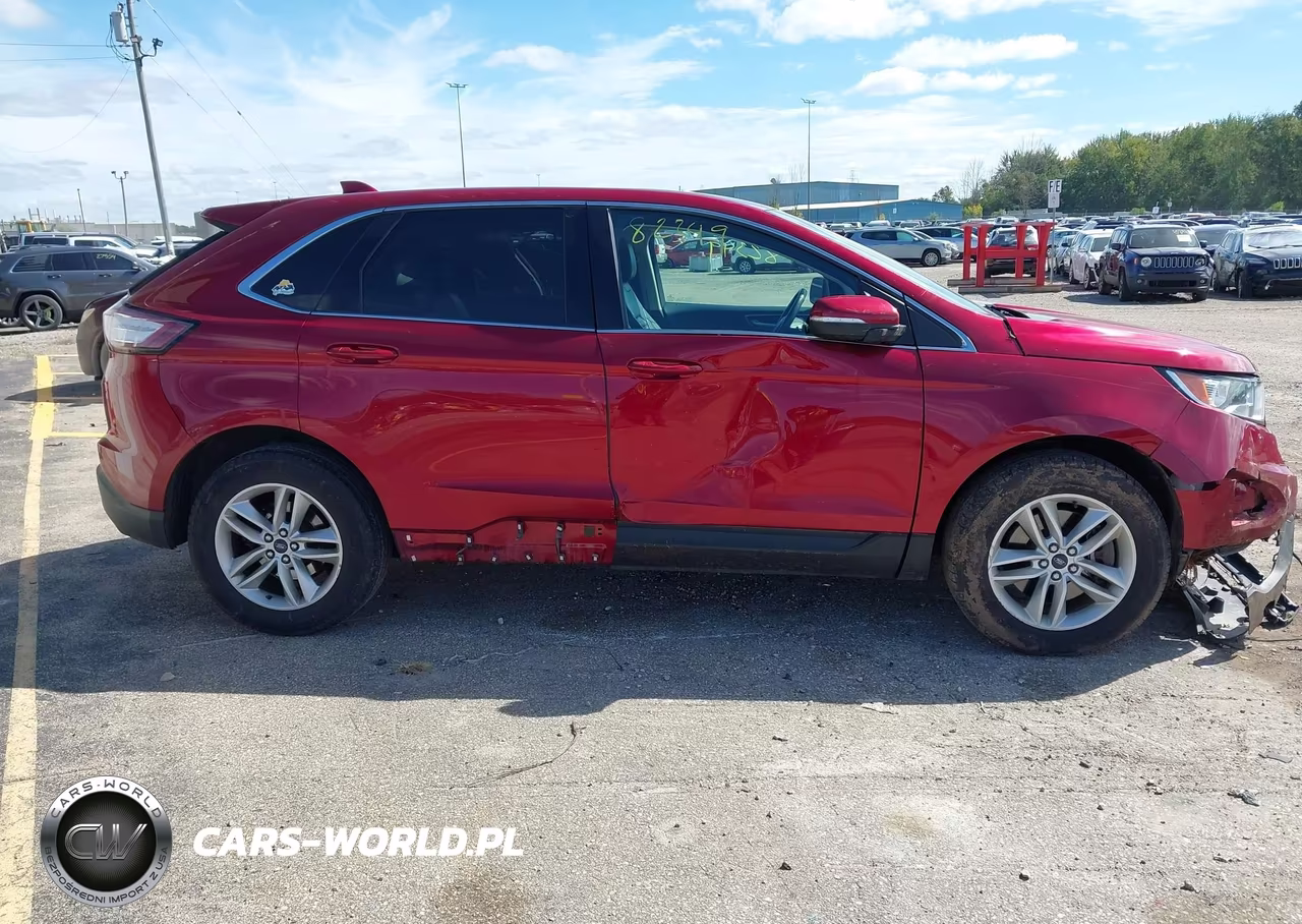 2017 Ford Edge Sel VIN:2FMPK4J91HBB18867 - 14