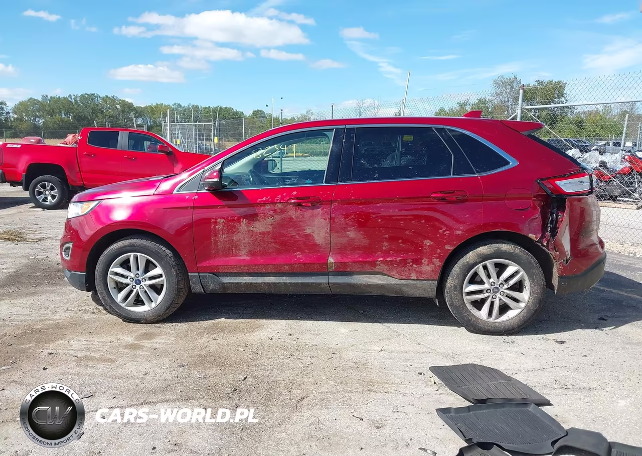 2017 Ford Edge Sel VIN:2FMPK4J91HBB18867 - 15