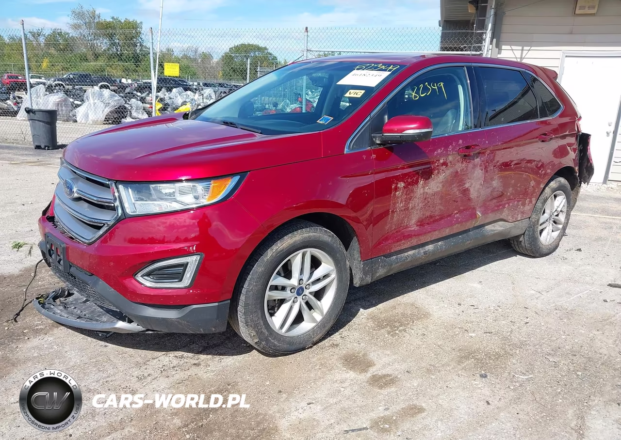 2017 Ford Edge Sel VIN:2FMPK4J91HBB18867 - 2
