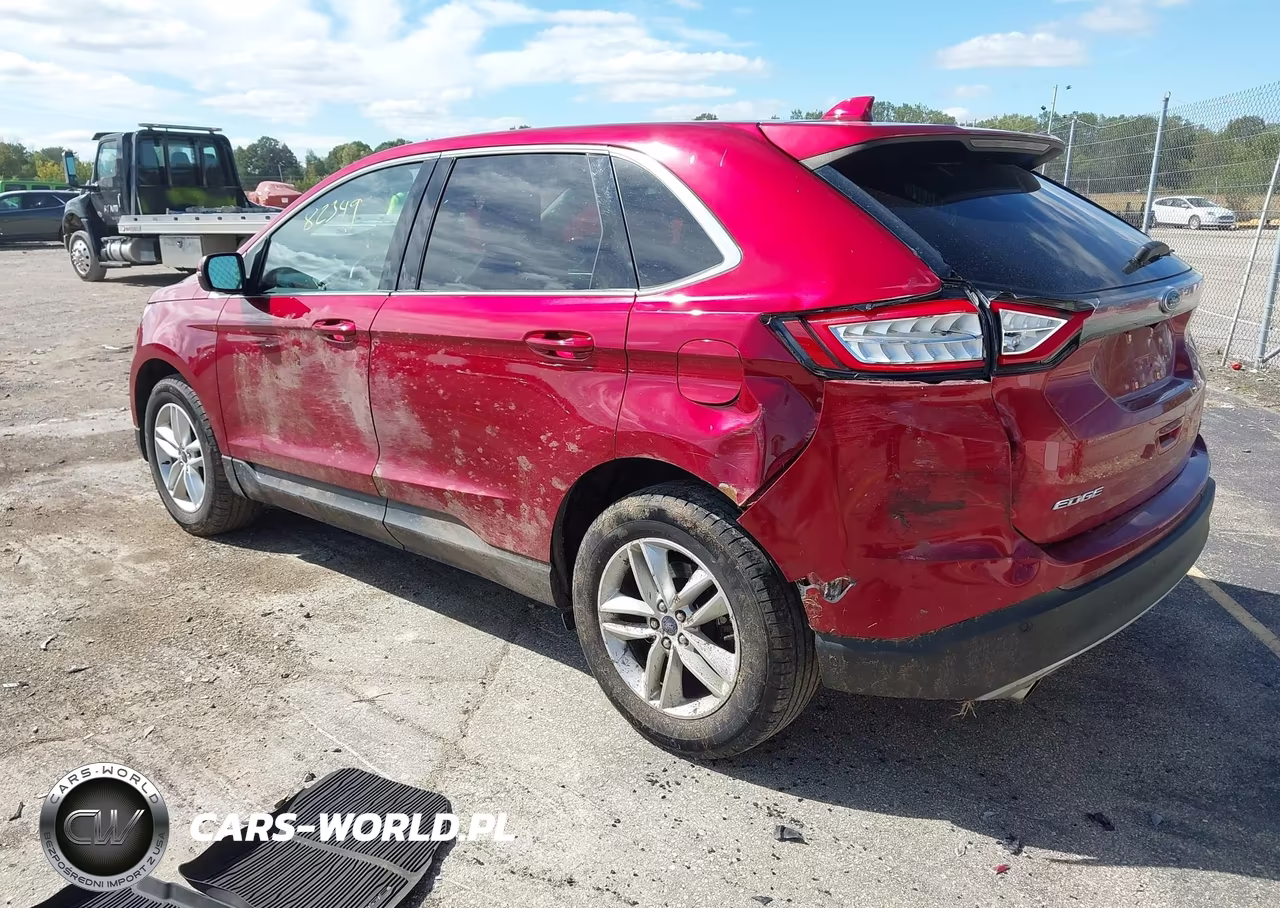 2017 Ford Edge Sel VIN:2FMPK4J91HBB18867 - 3