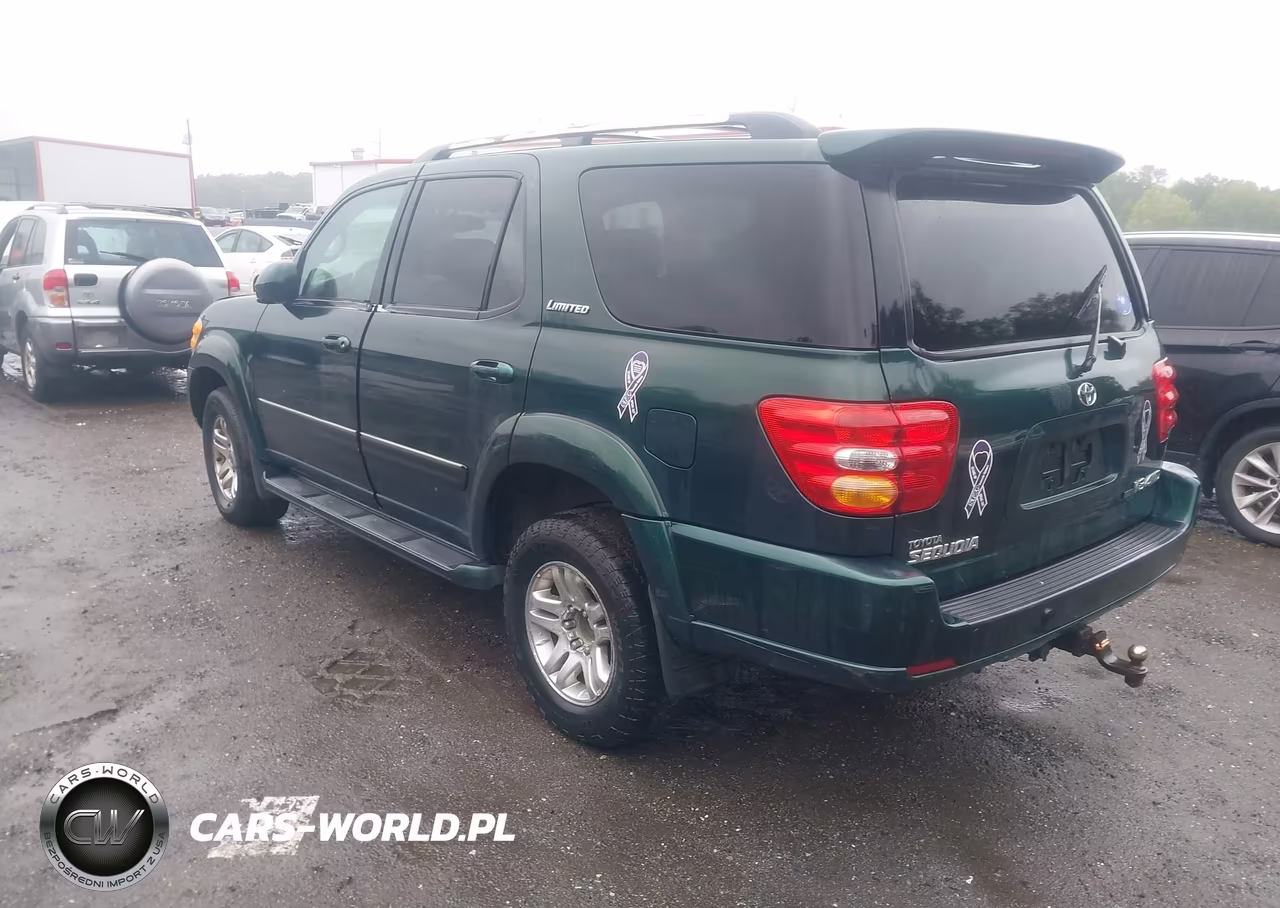 2003 Toyota Sequoia Limited V8 VIN:5TDBT48A23S159012 - 3