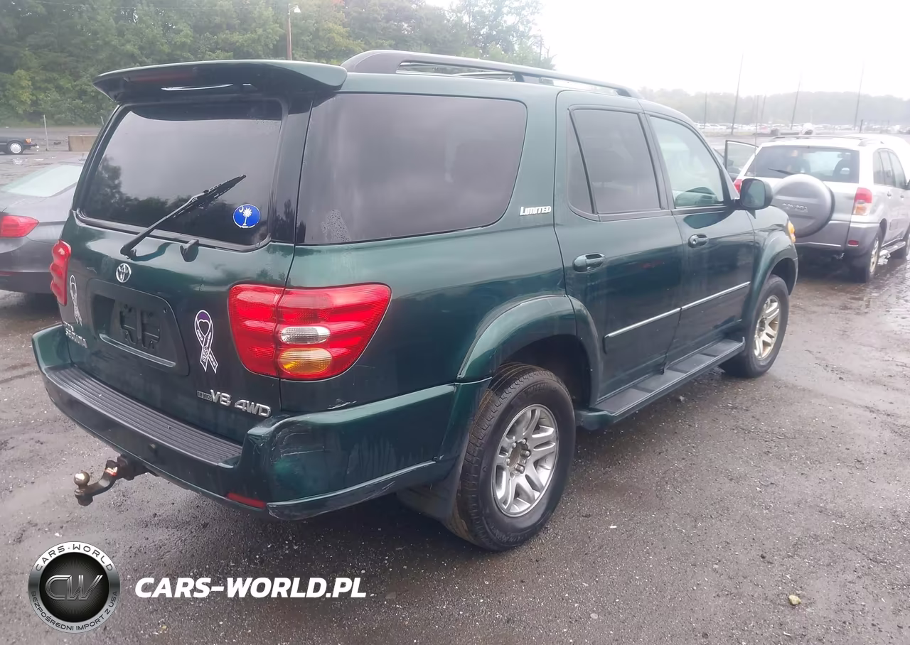 2003 Toyota Sequoia Limited V8 VIN:5TDBT48A23S159012 - 4