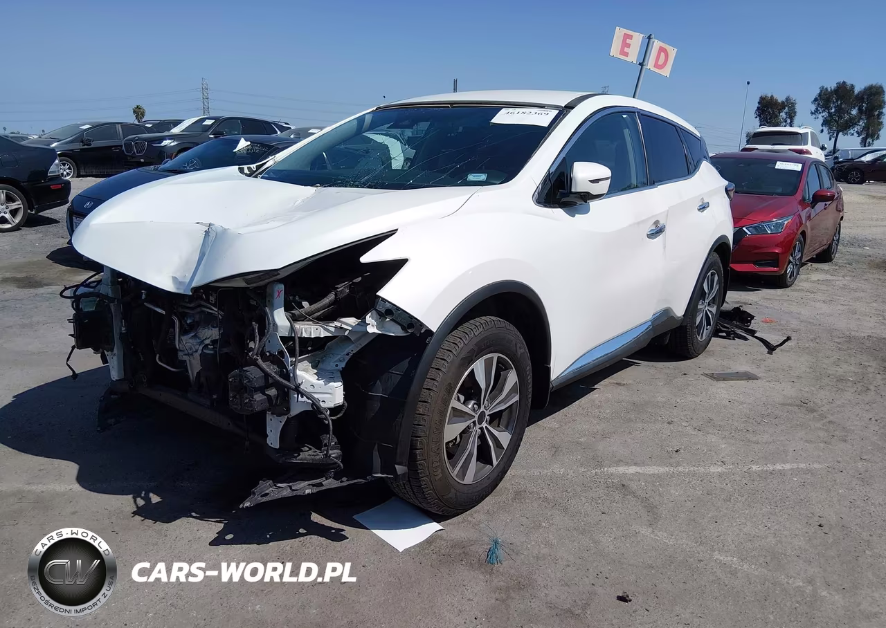 2020 Nissan Murano S Fwd VIN:5N1AZ2AJ4LN116723 - 2