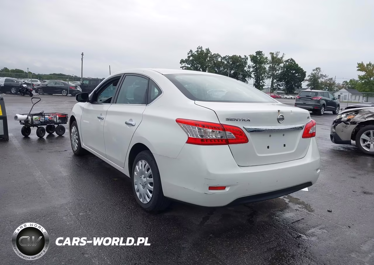 2014 Nissan Sentra Fe+ S-Fe+ Sv-S-Sl-Sr-Sv VIN:3N1AB7AP6EL653268 - 3