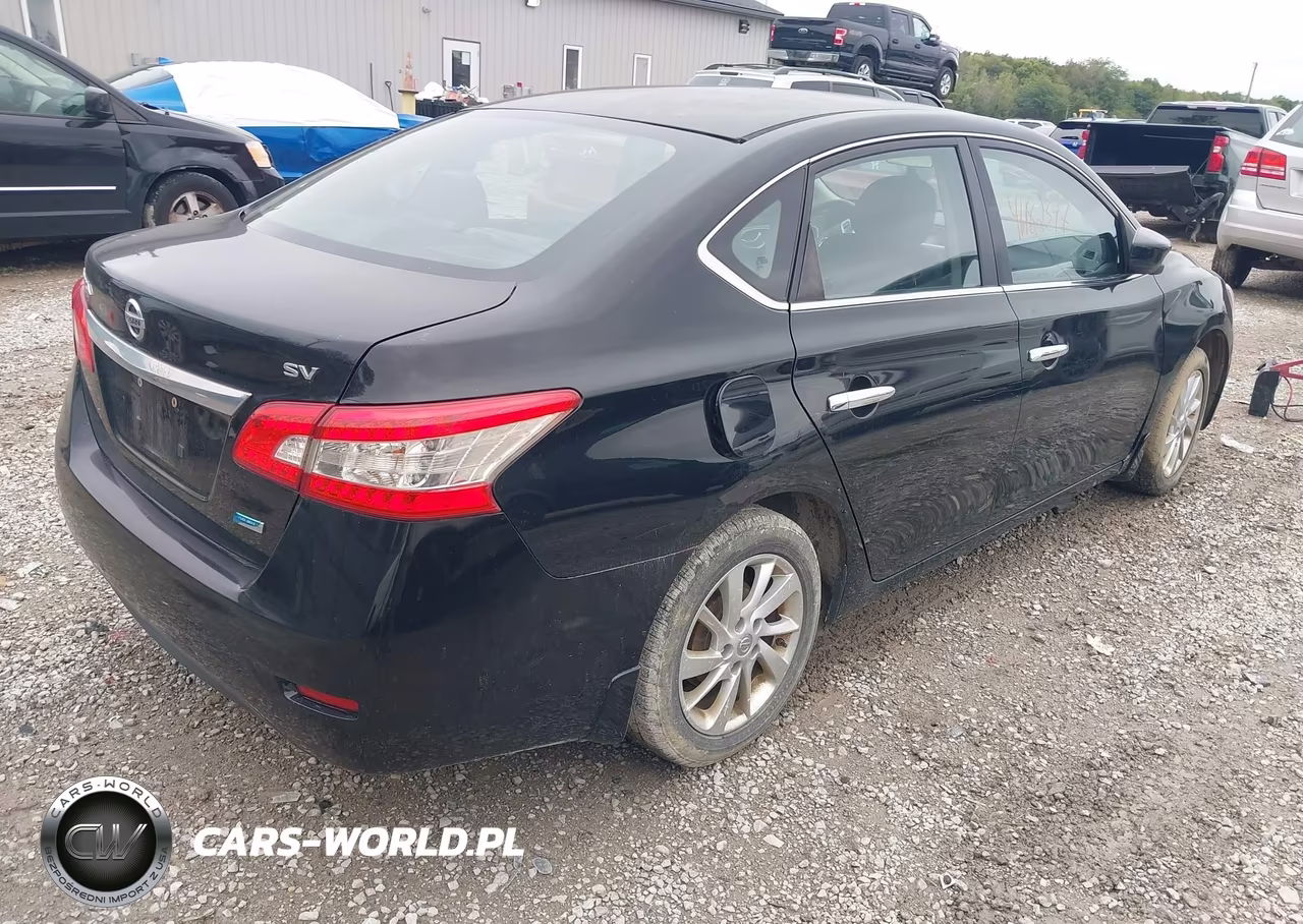 2013 Nissan Sentra Sv VIN:3N1AB7AP4DL653414 - 4