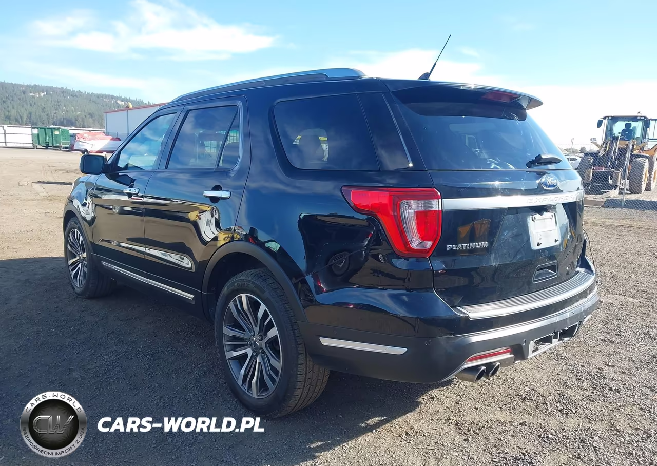 2018 Ford Explorer Platinum VIN:1FM5K8HT4JGA00245 - 3
