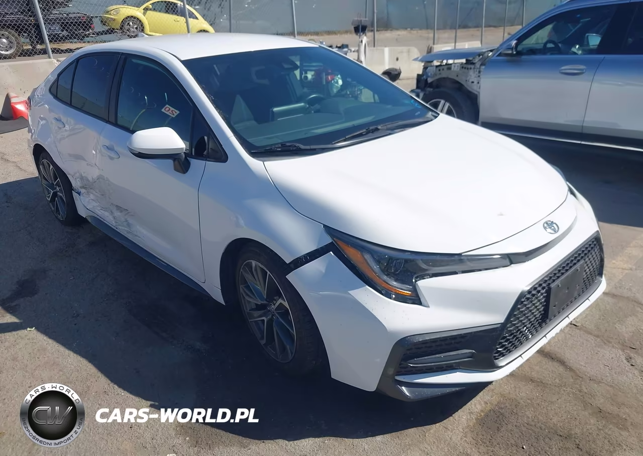 2021 Toyota Corolla Se VIN:5YFS4MCE8MP077528 - 1