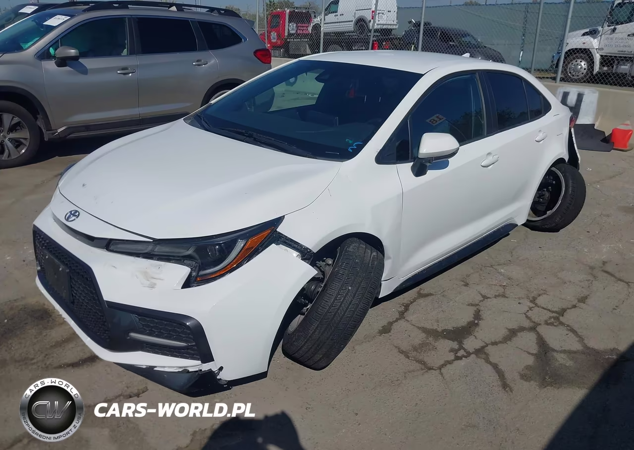 2021 Toyota Corolla Se VIN:5YFS4MCE8MP077528 - 2
