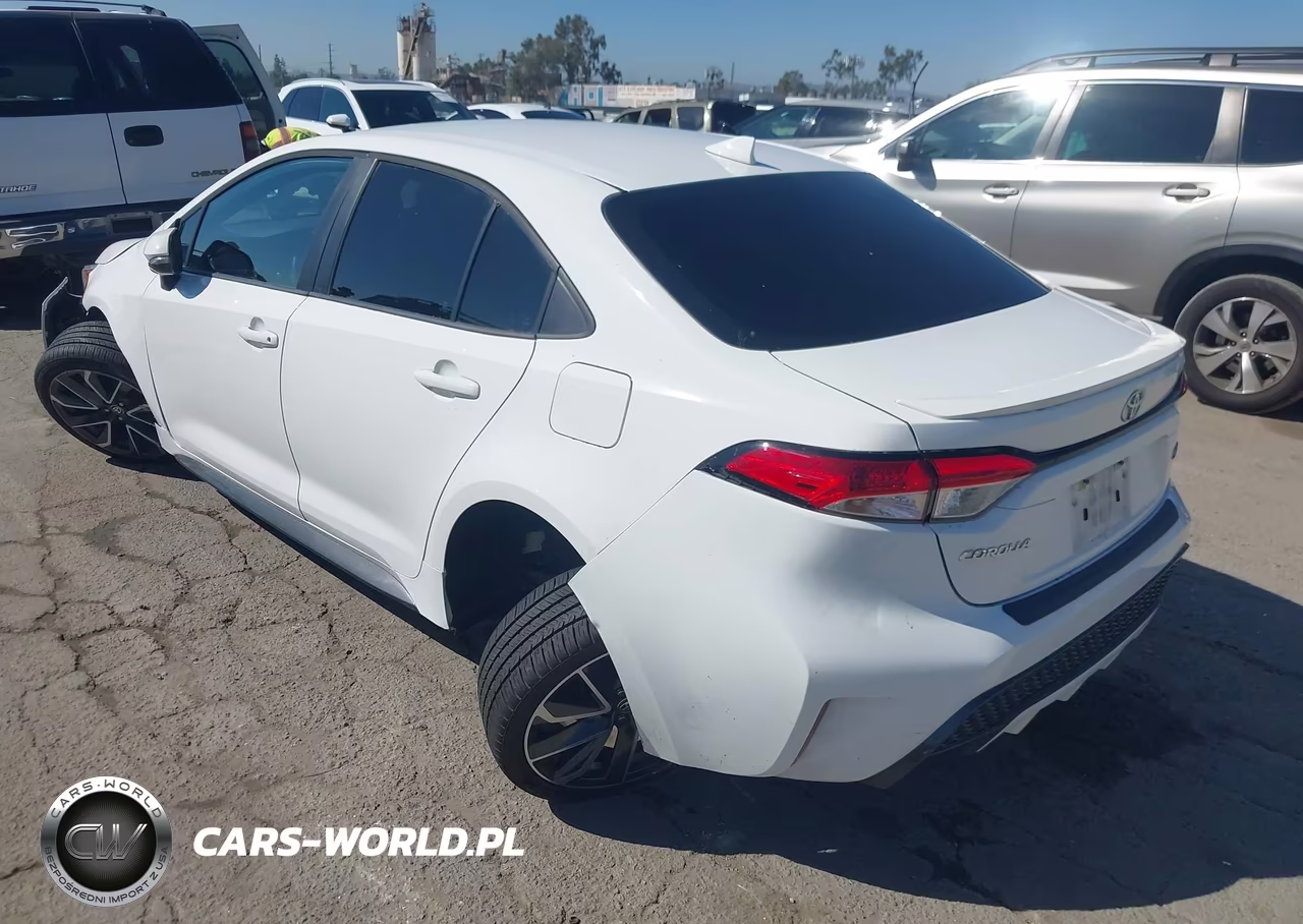 2021 Toyota Corolla Se VIN:5YFS4MCE8MP077528 - 3