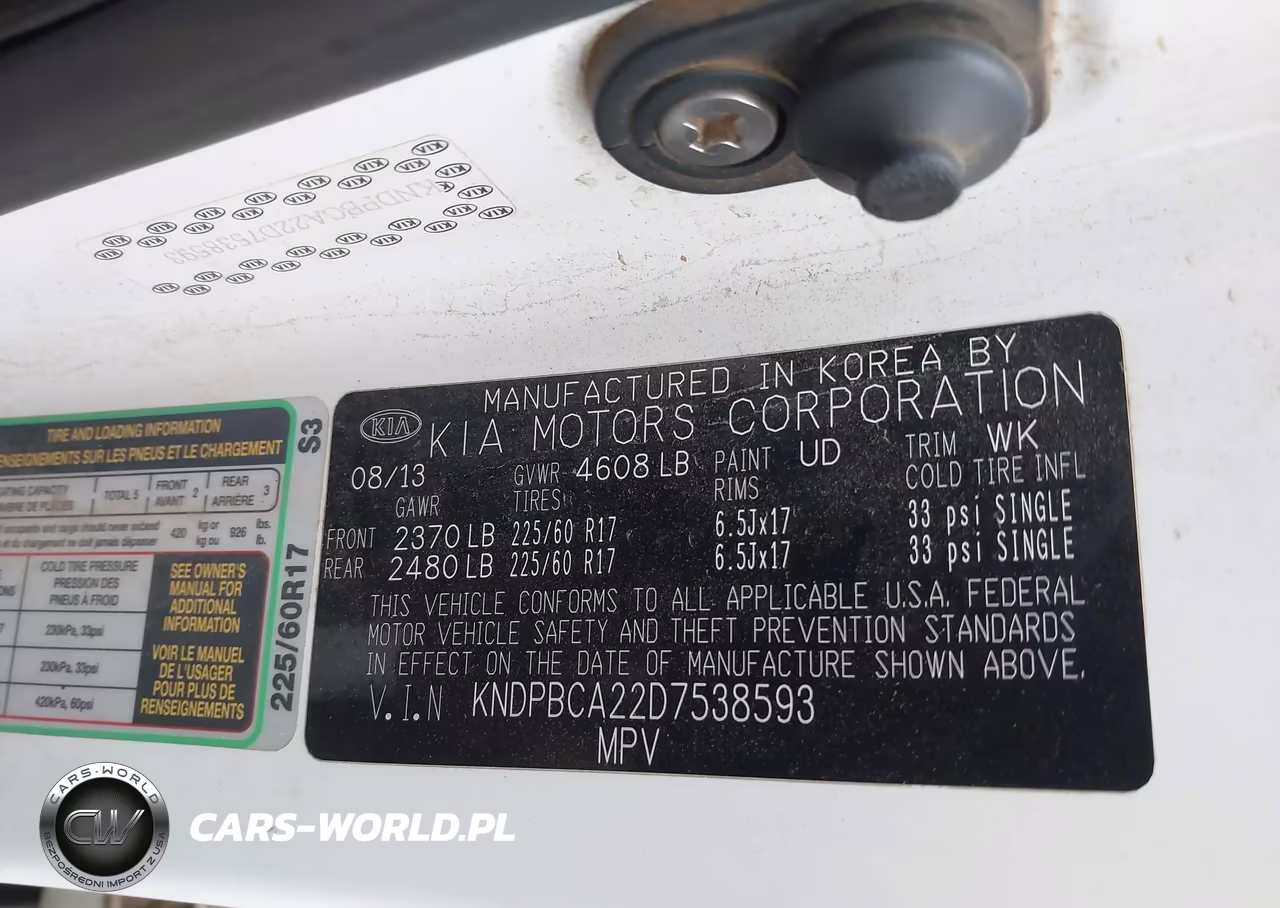 2013 Kia Sportage Lx VIN:KNDPBCA22D7538593 - 9