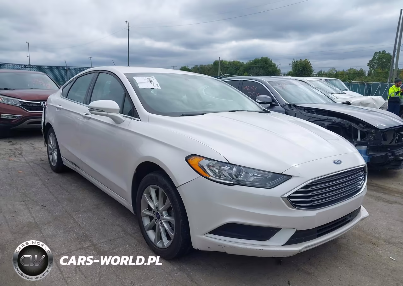 2017 Ford Fusion Se VIN:3FA6P0HD5HR155884 - 1